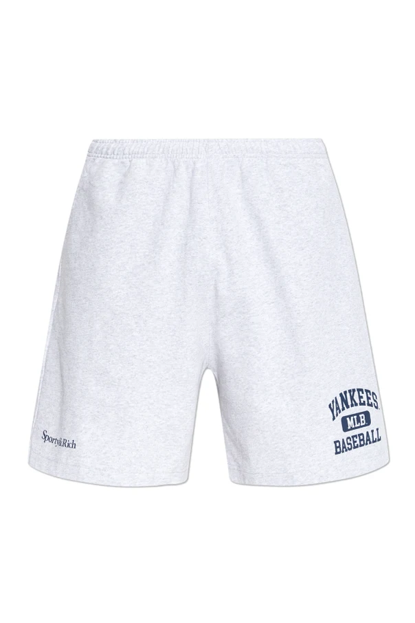 GREY Shorts from the `47 & The New York Yankees` collection