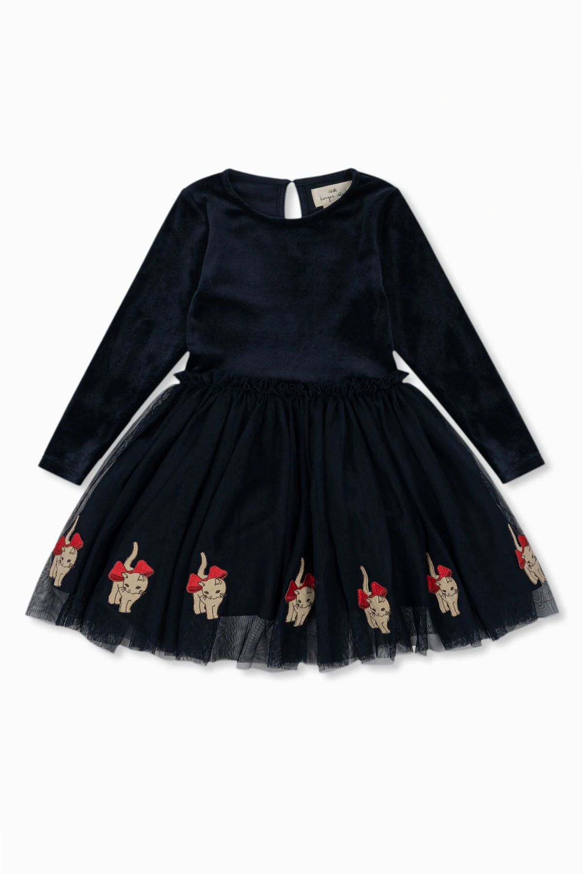 ‘Florine’ dress with cat motif