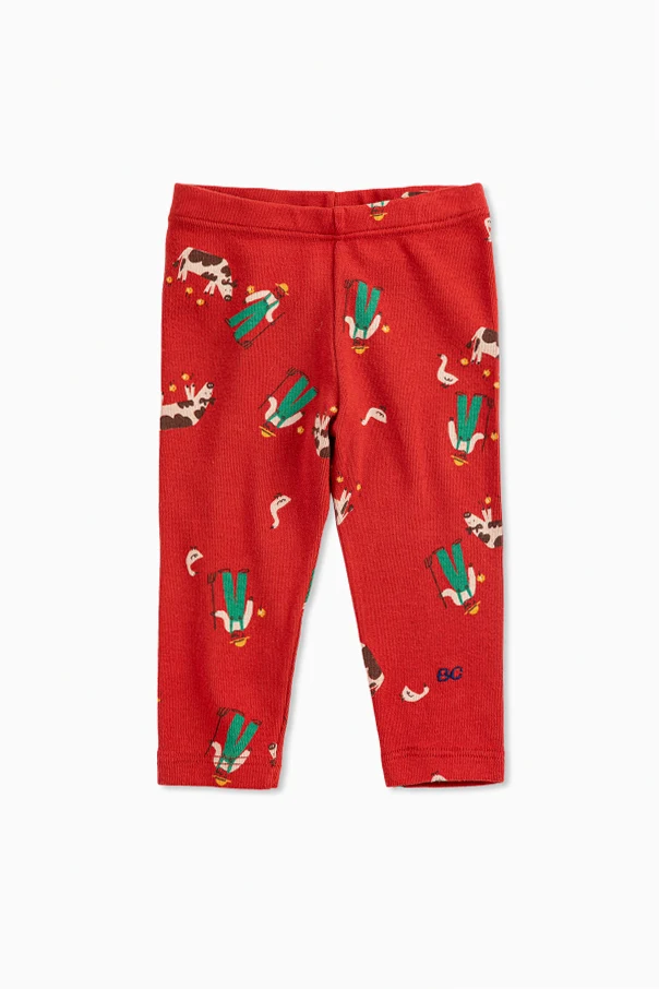 RED Printed leggings