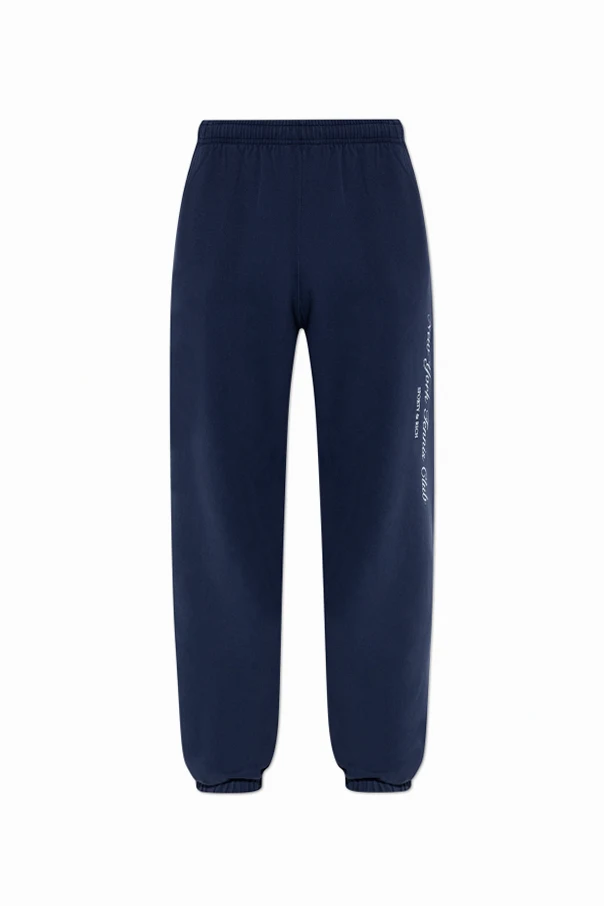 NAVY BLUE Sweatpants from the "New York Tennis" collection
