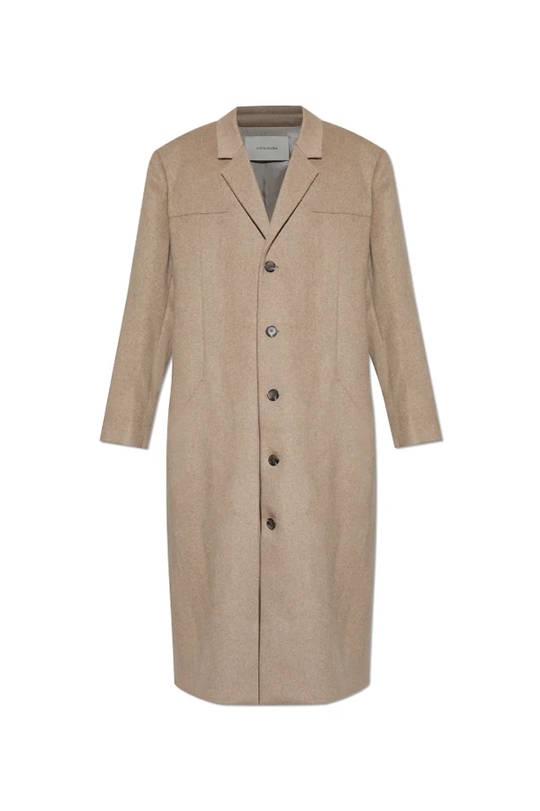BEIGE Wollmantel