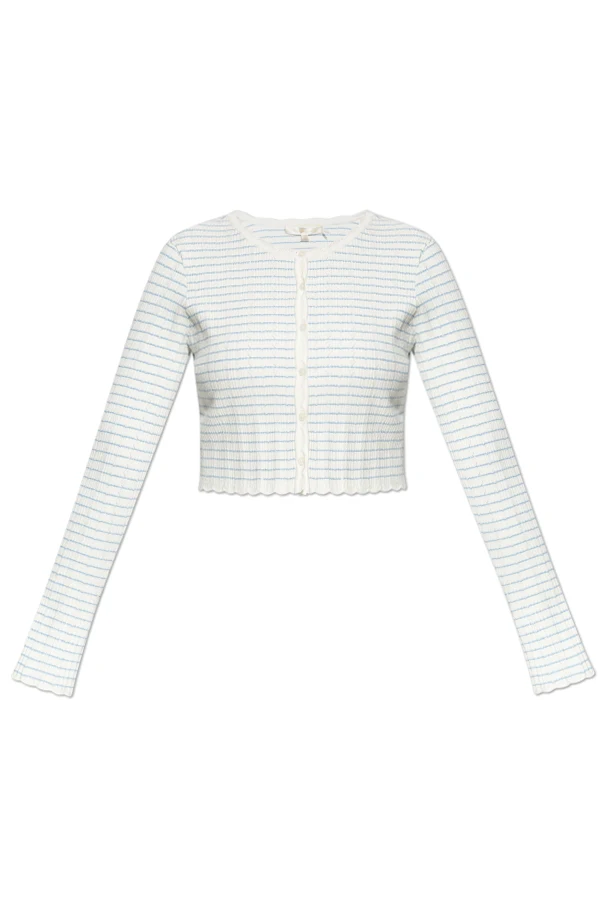 BIAŁY  Kardigan `Media`