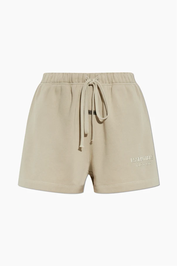 GREY Shorts with printed logo