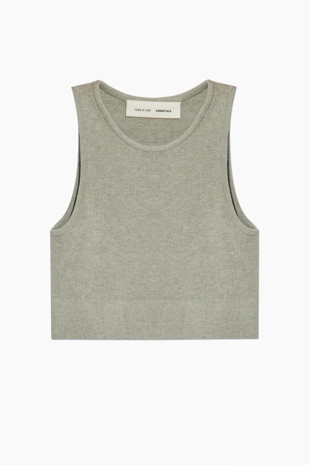 BLACK Short sleeveless top