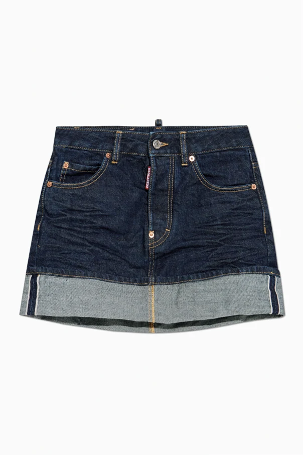 MARINEBLAU Kurzer Jeansrock