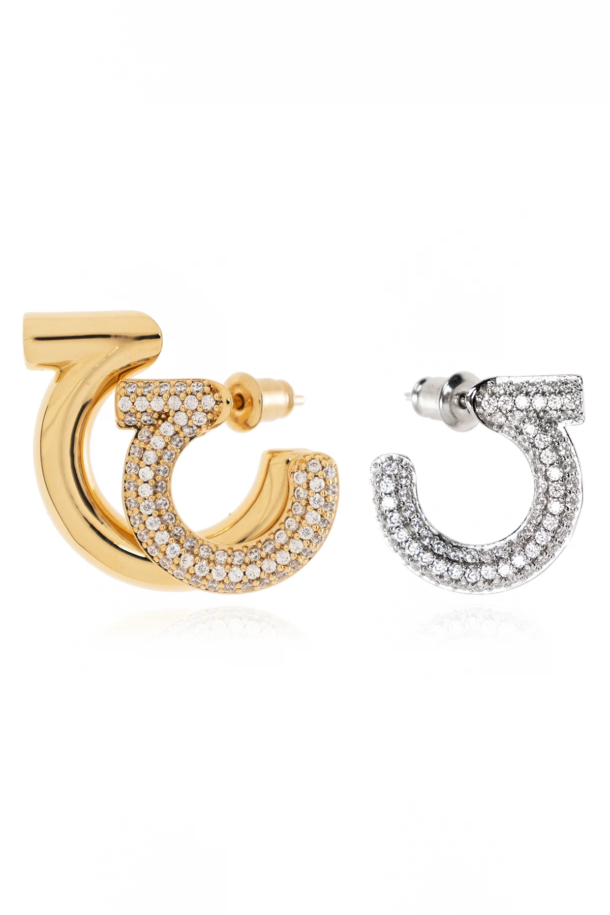 Logo earrings