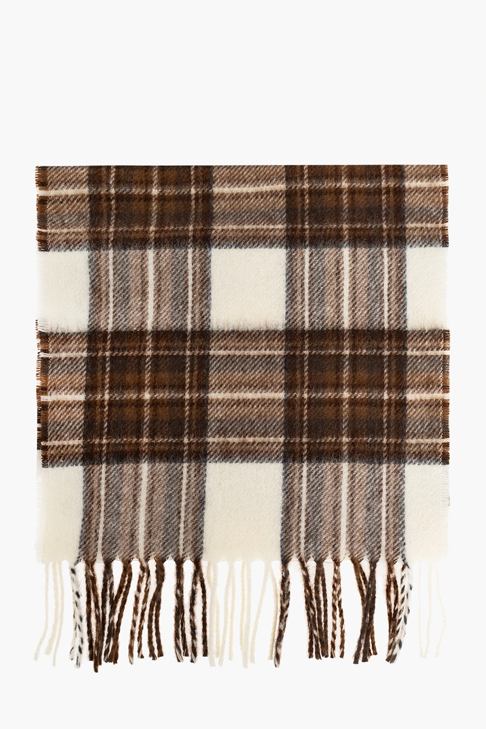 Checked scarf