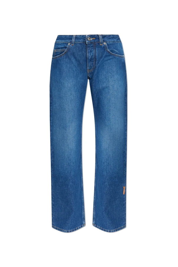 BLUE Straight-leg jeans