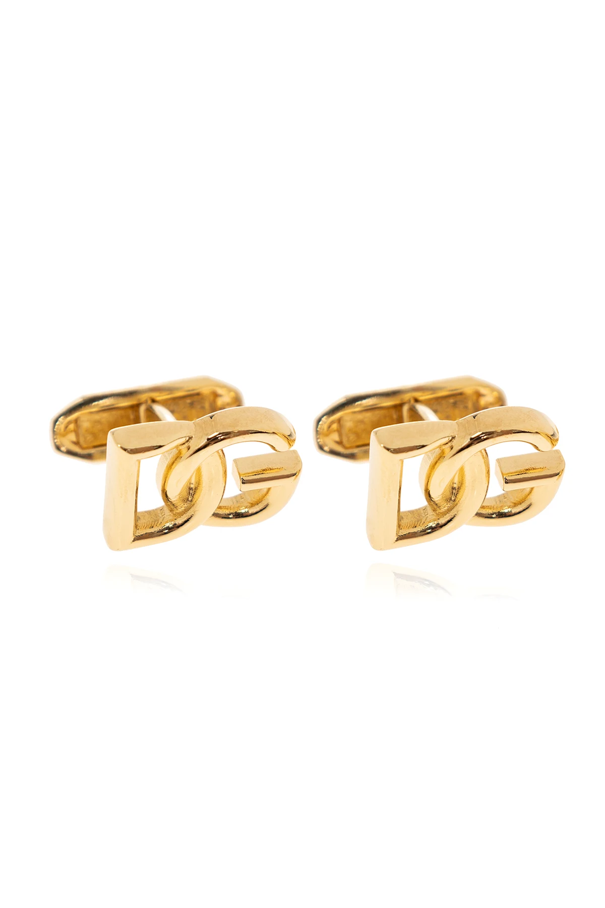 GOLD Brass cuff links