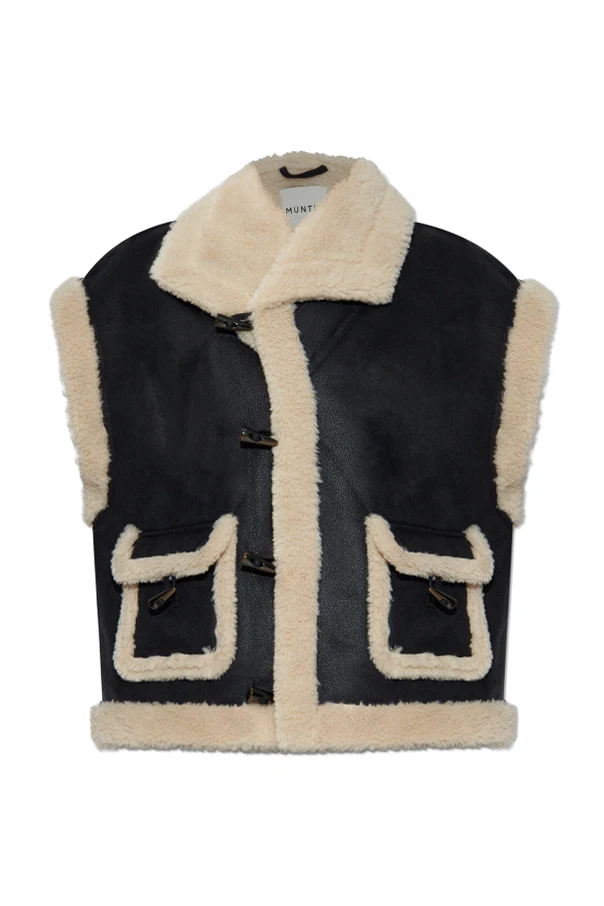 BLACK Vest `Lurple`