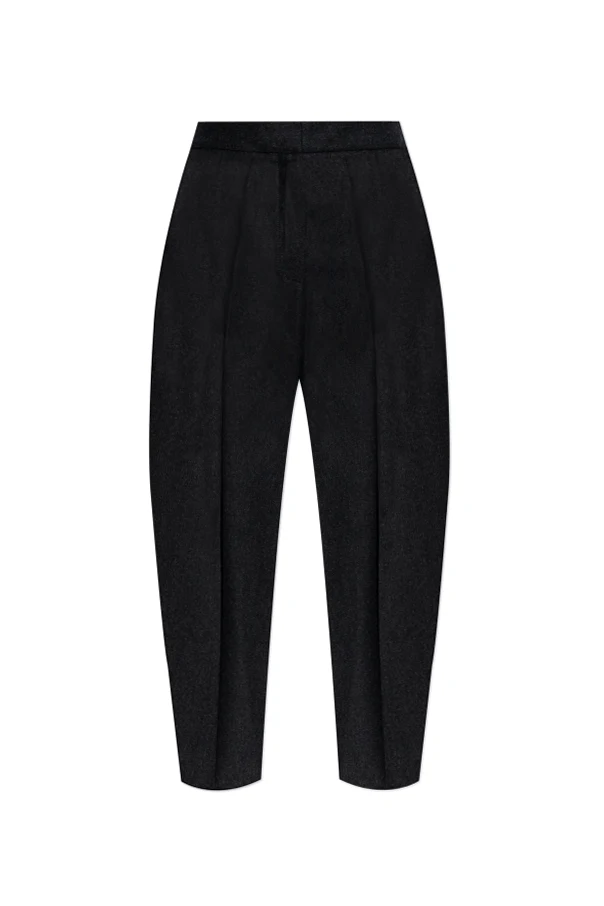 GREY Pleated trousers