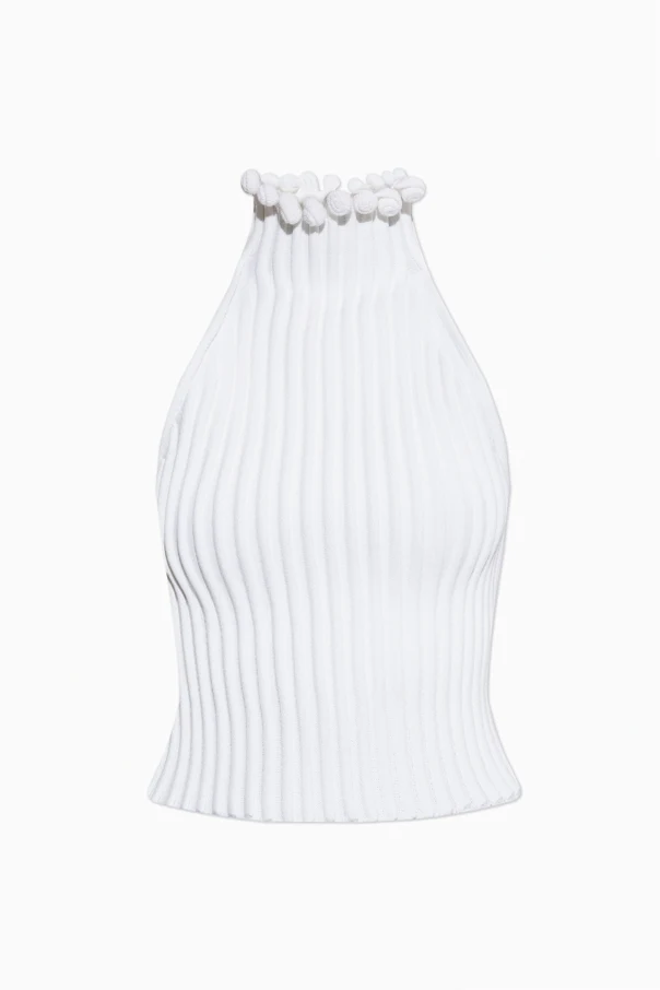 WEISS Ärmelloses Top