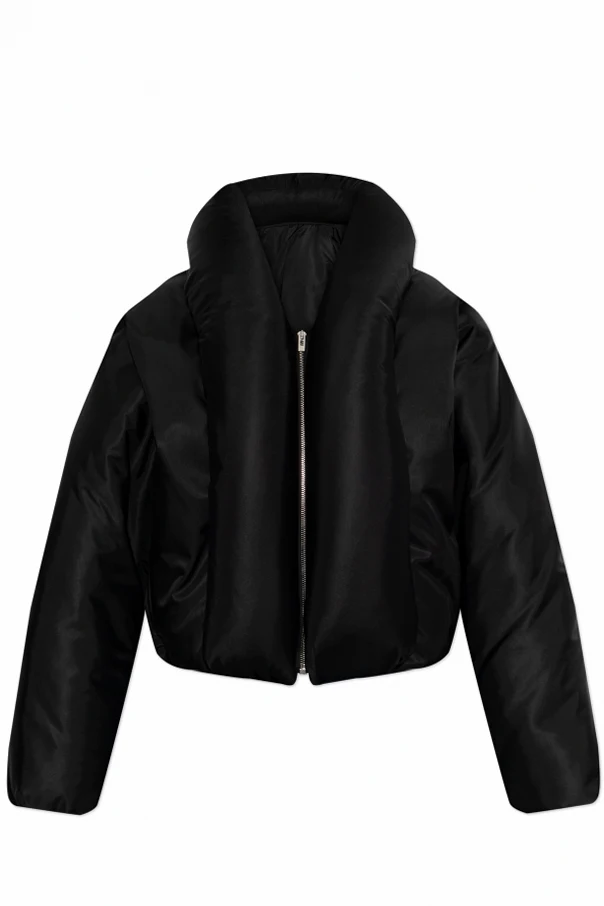 CZARNY Ocieplana kurtka