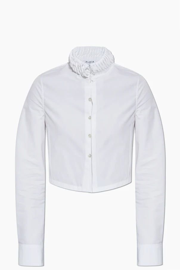 WEISS Kurzes Hemd