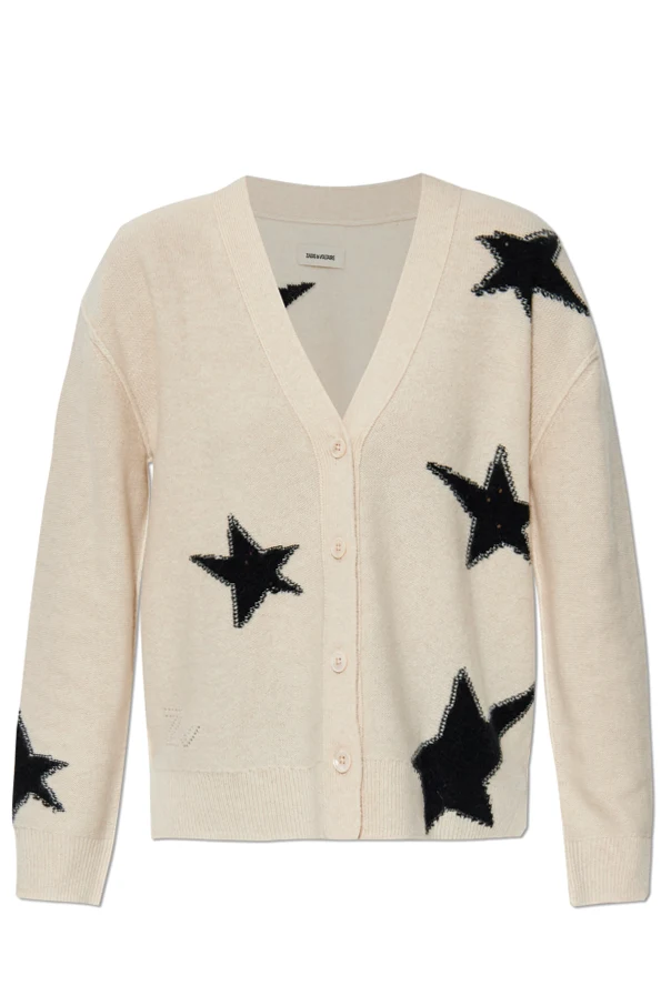 kremowy Kaszmirowy sweter ‘Mirkaz’