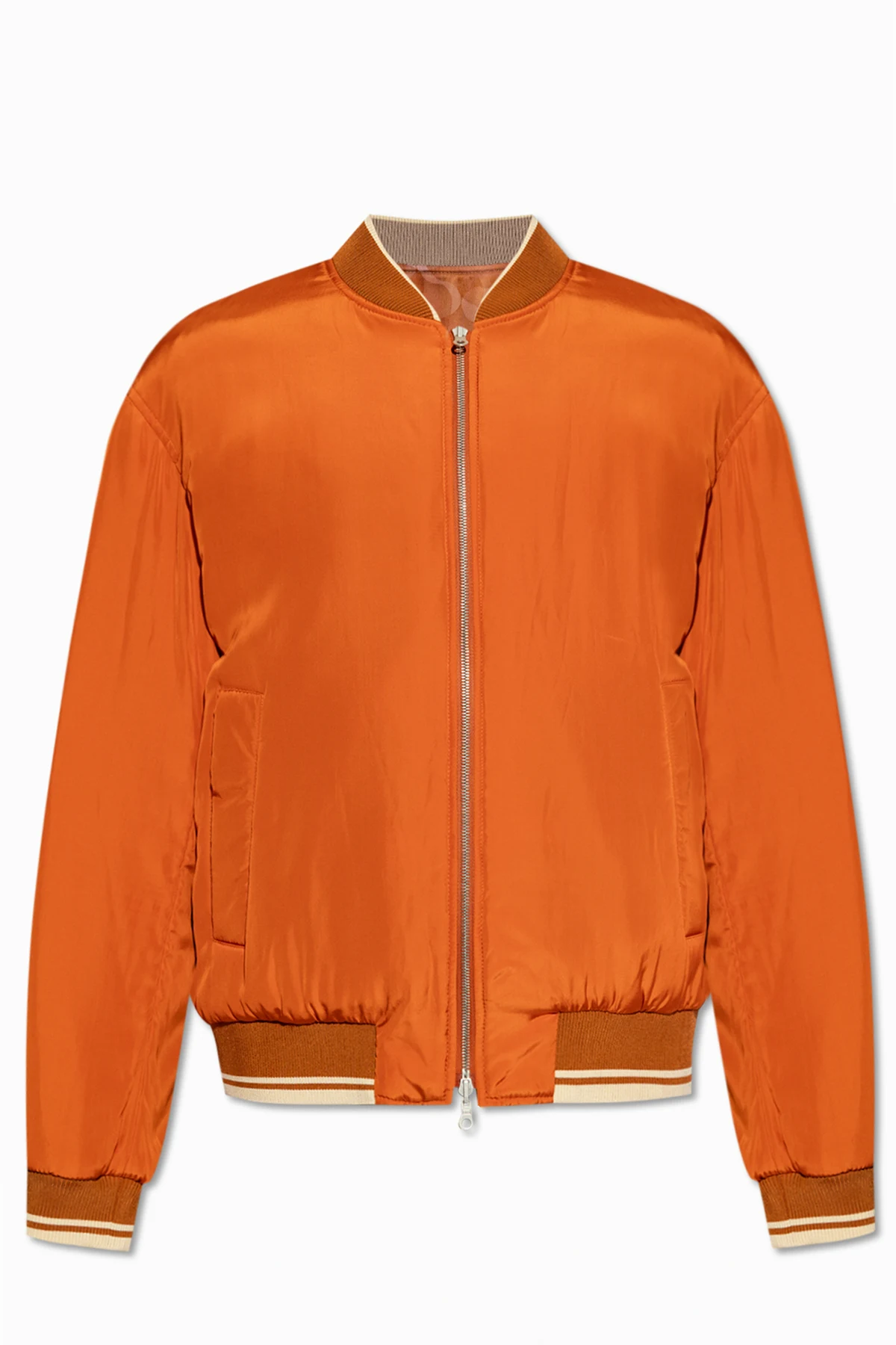 Reversible bomber jacket