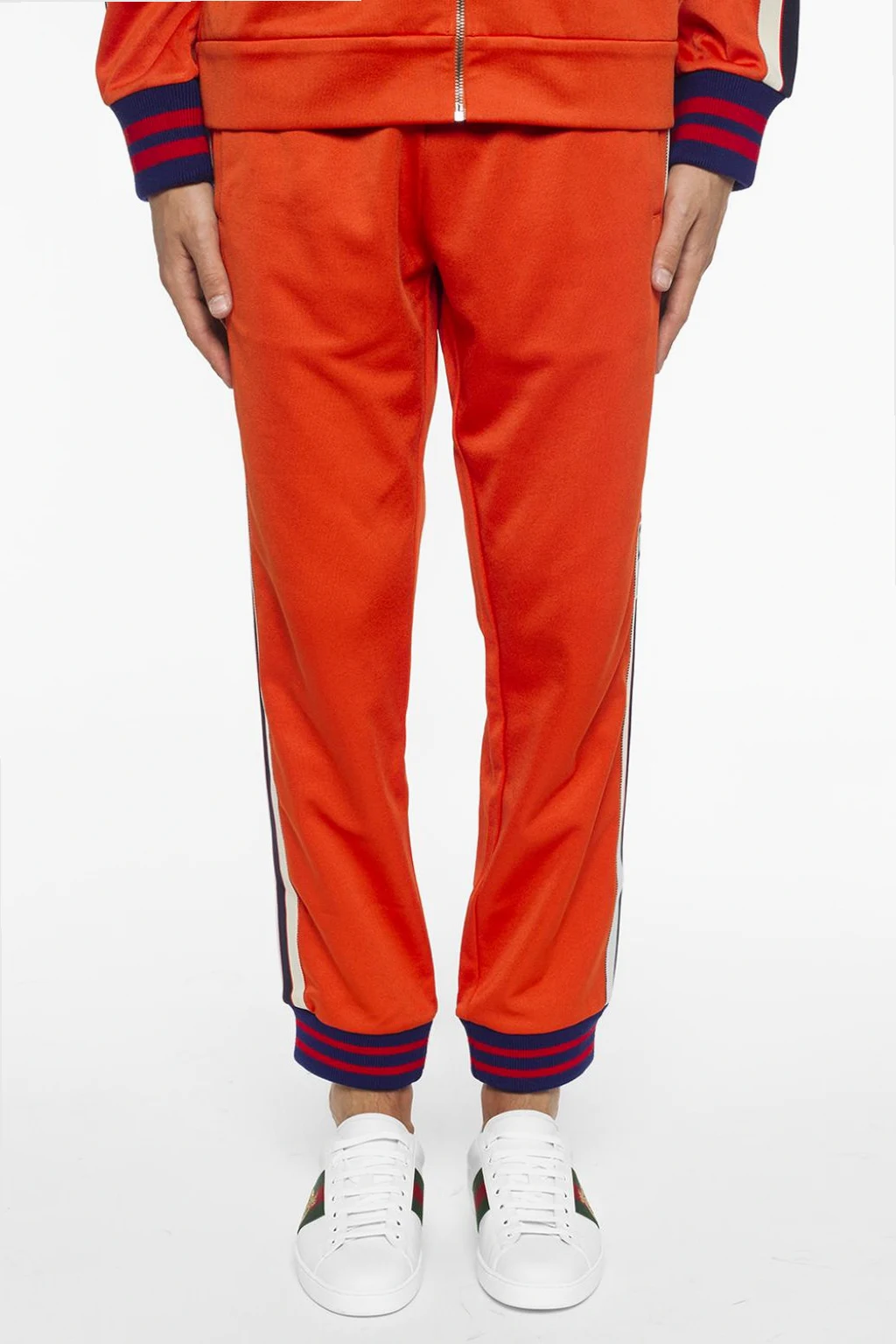 Side-stripe sweatpants