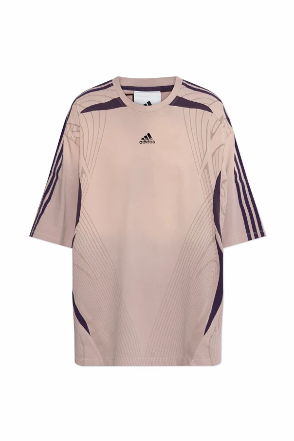 RÓŻOWY T-shirt typu ‘oversize’