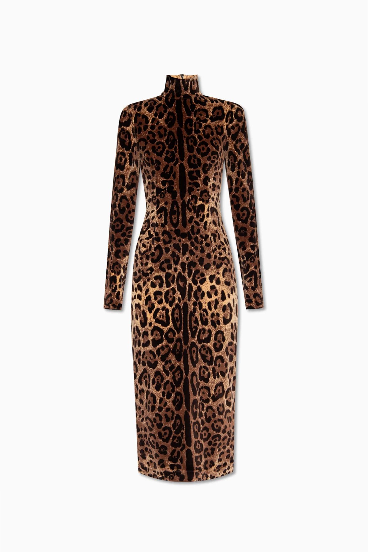 Dress with animal motif