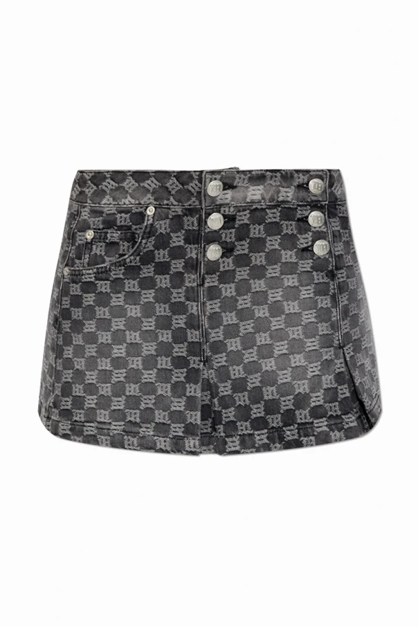 GRAU Rock mit Monogramm