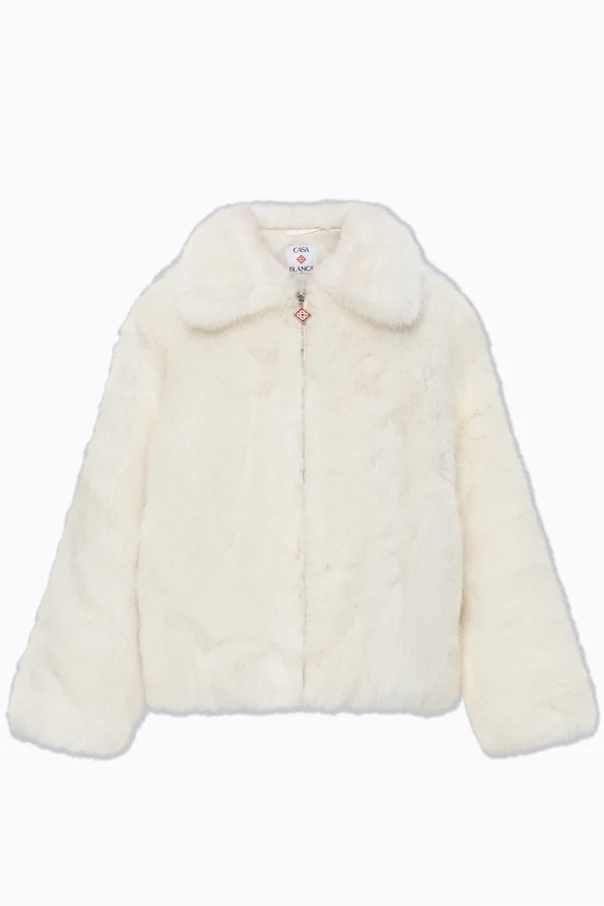 BIAŁY  Sztuczne futro