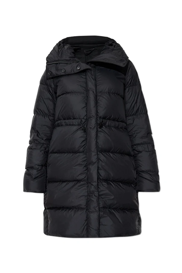 SCHWARZ Daunenjacke mit Kapuze