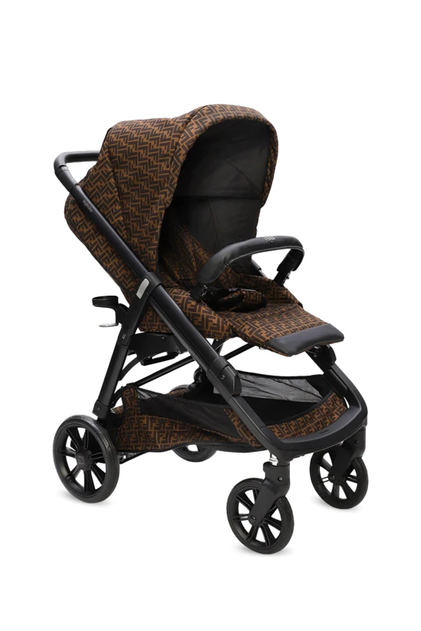 BRAUN Folding baby stroller with logo