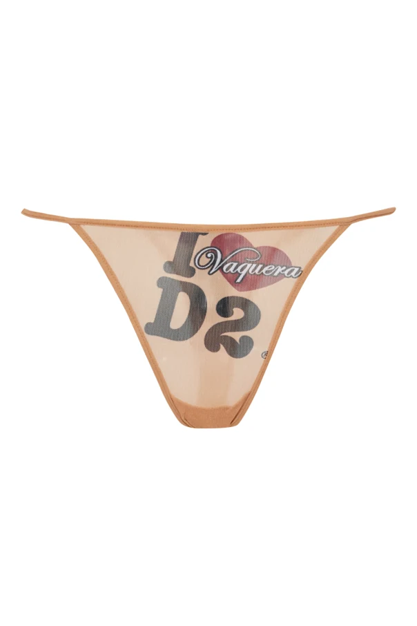 beżowy Dsquared2 X Vaquera