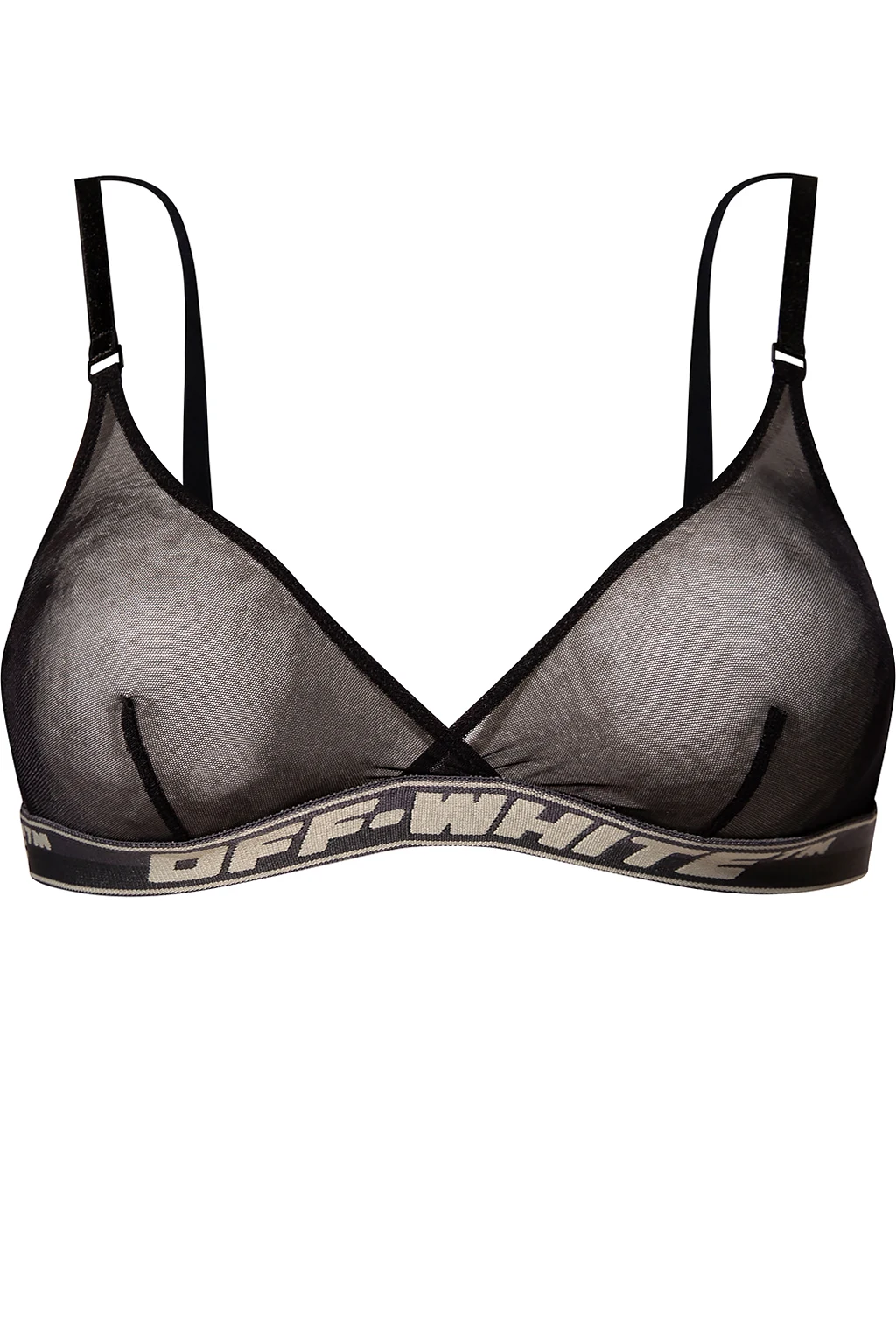 Bra with logo
