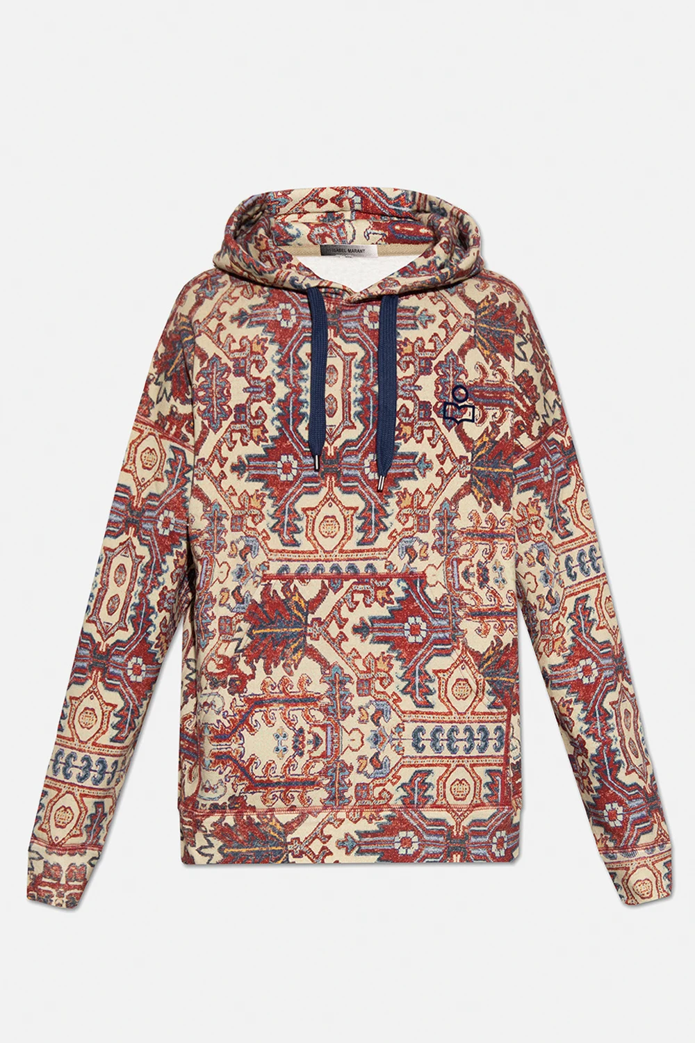 Patterned hoodie