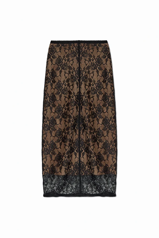 BLACK Lace skirt