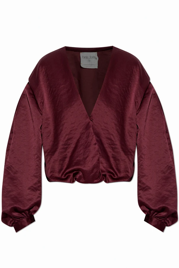 BORDO Top z dekoltem w serek