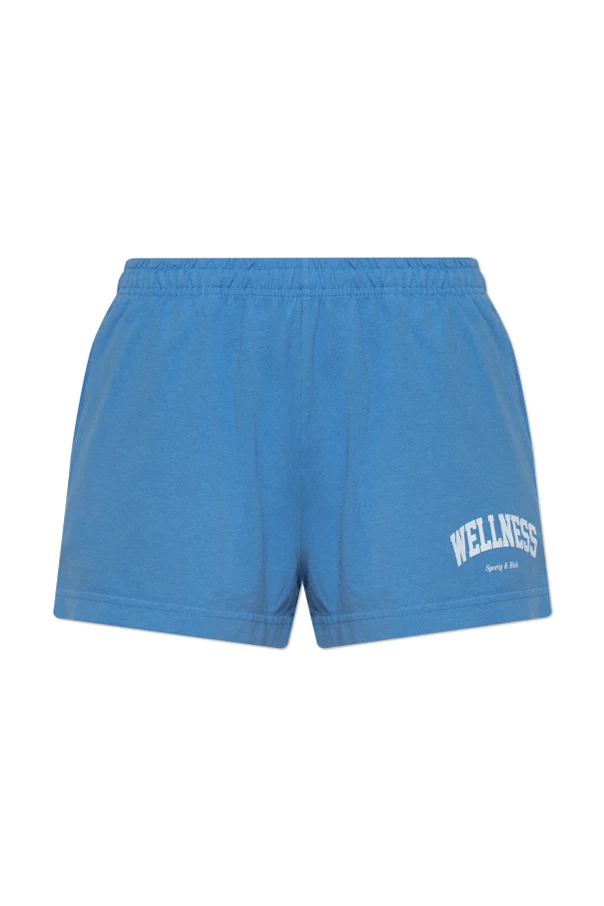 BLAU Shorts aus der Kollektion `Wellness Ivy Crewneck`