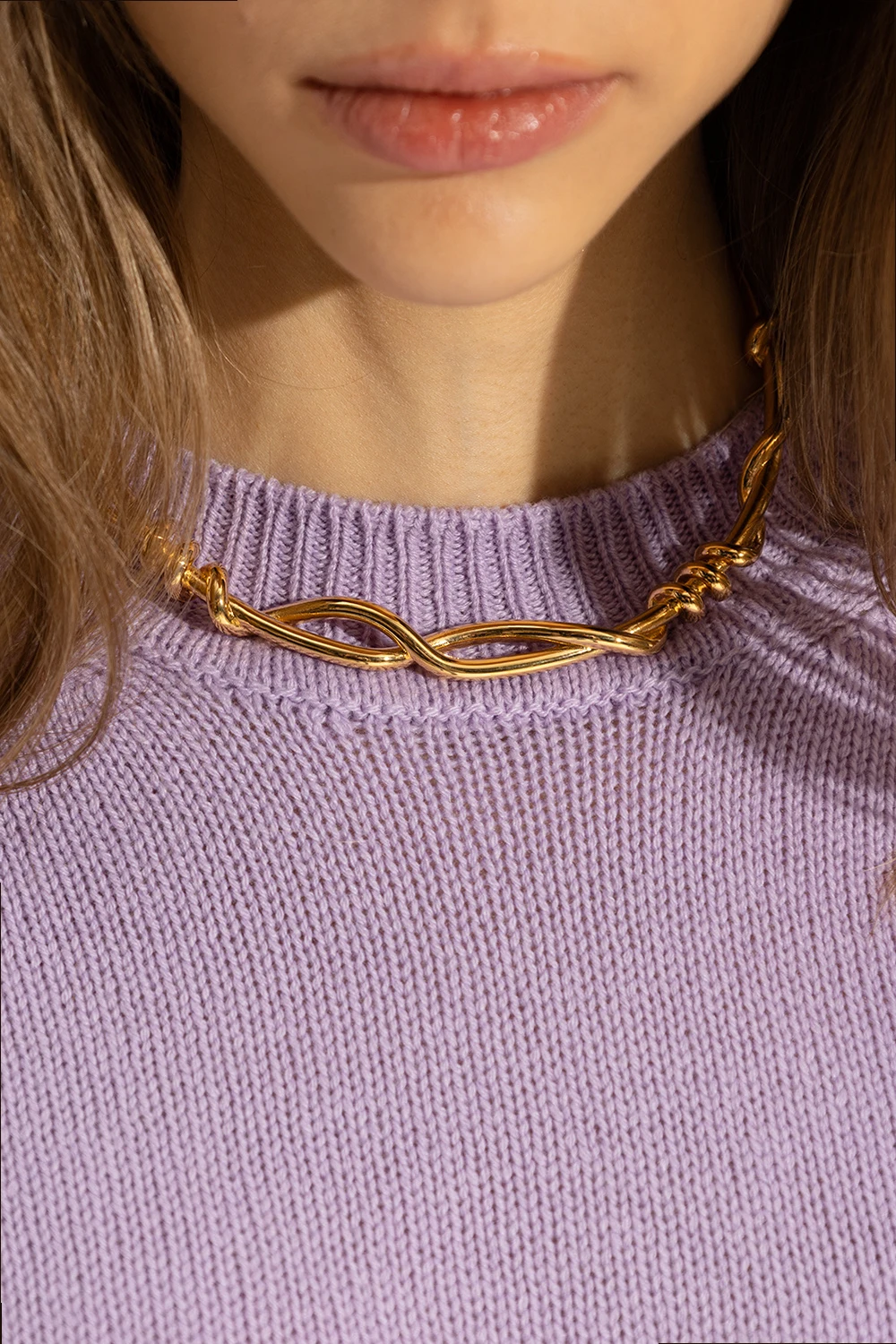 Brass necklace