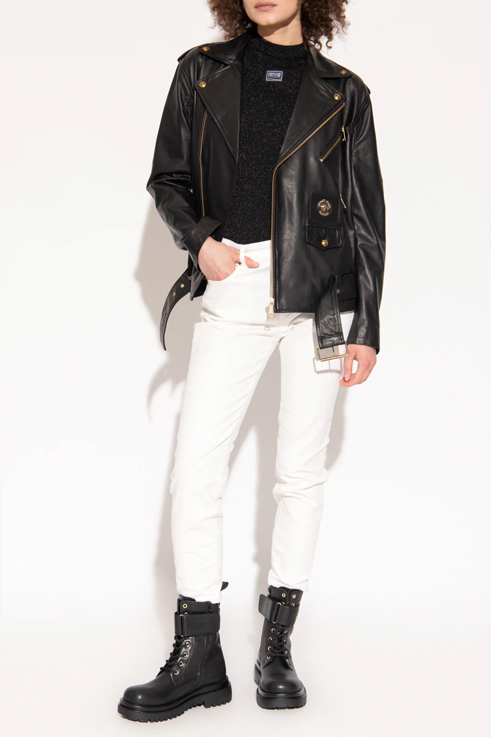 Jeans with logo