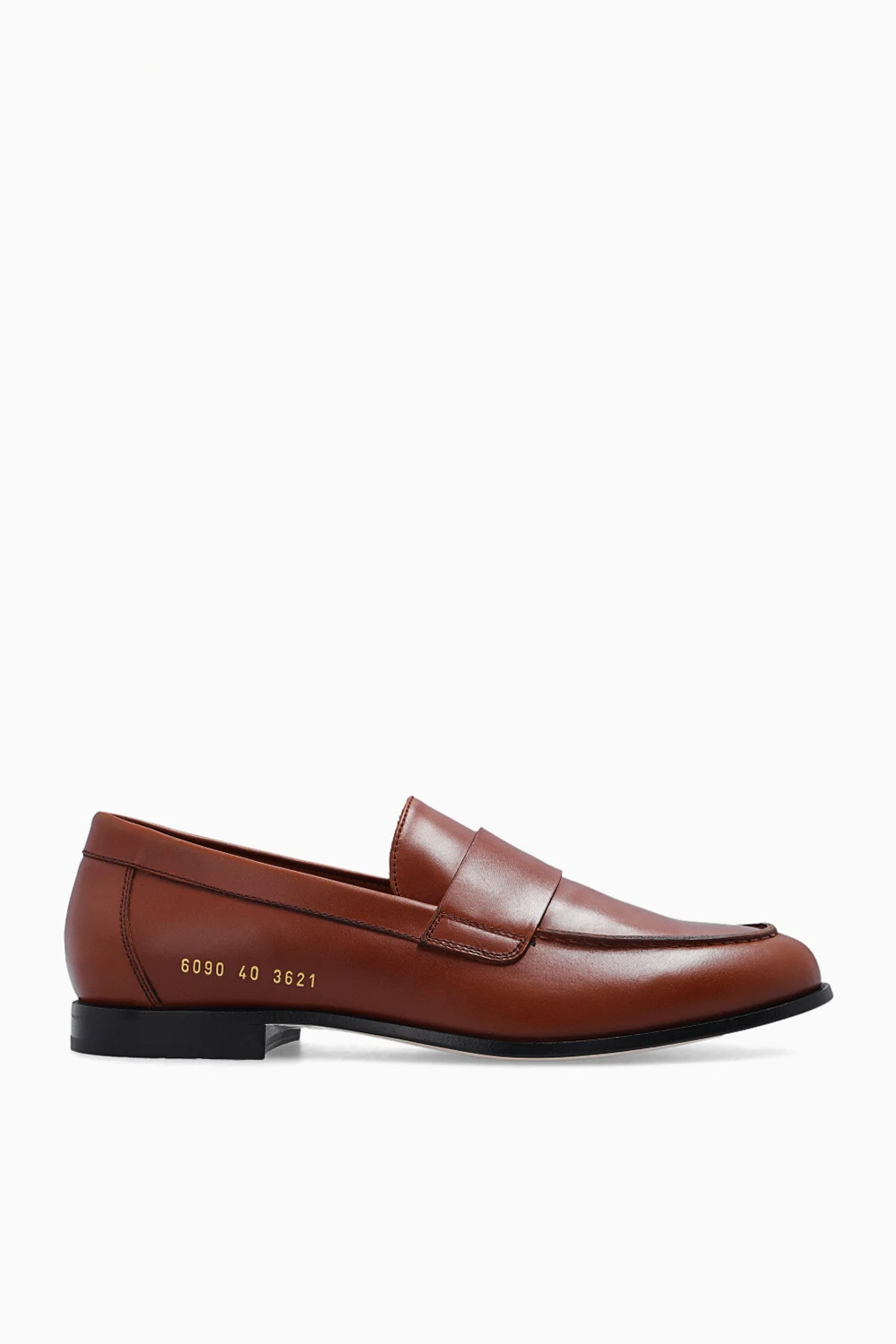 Leather loafers