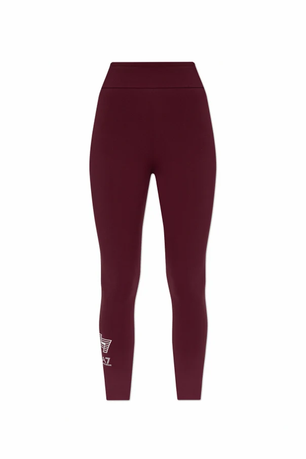 BORDO Legginsy z logo