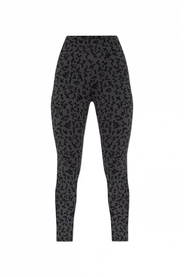 SZARY Legginsy z logo