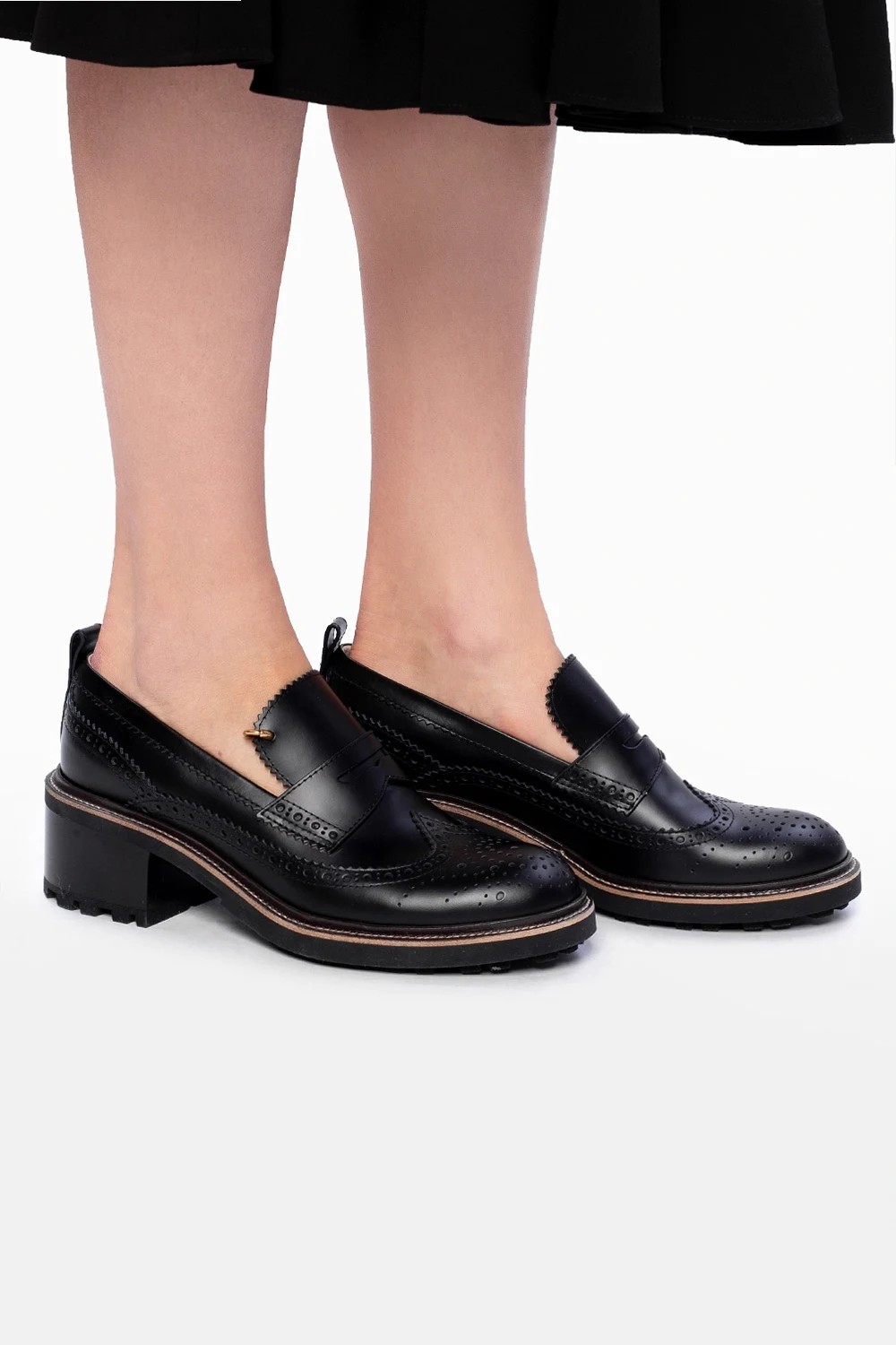 Heeled loafers