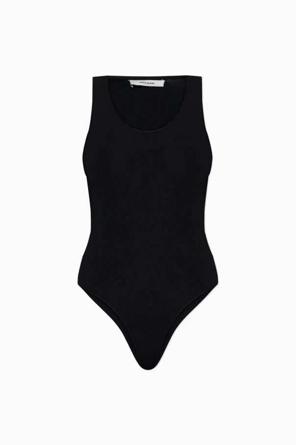 CZARNY Body bez rękawów