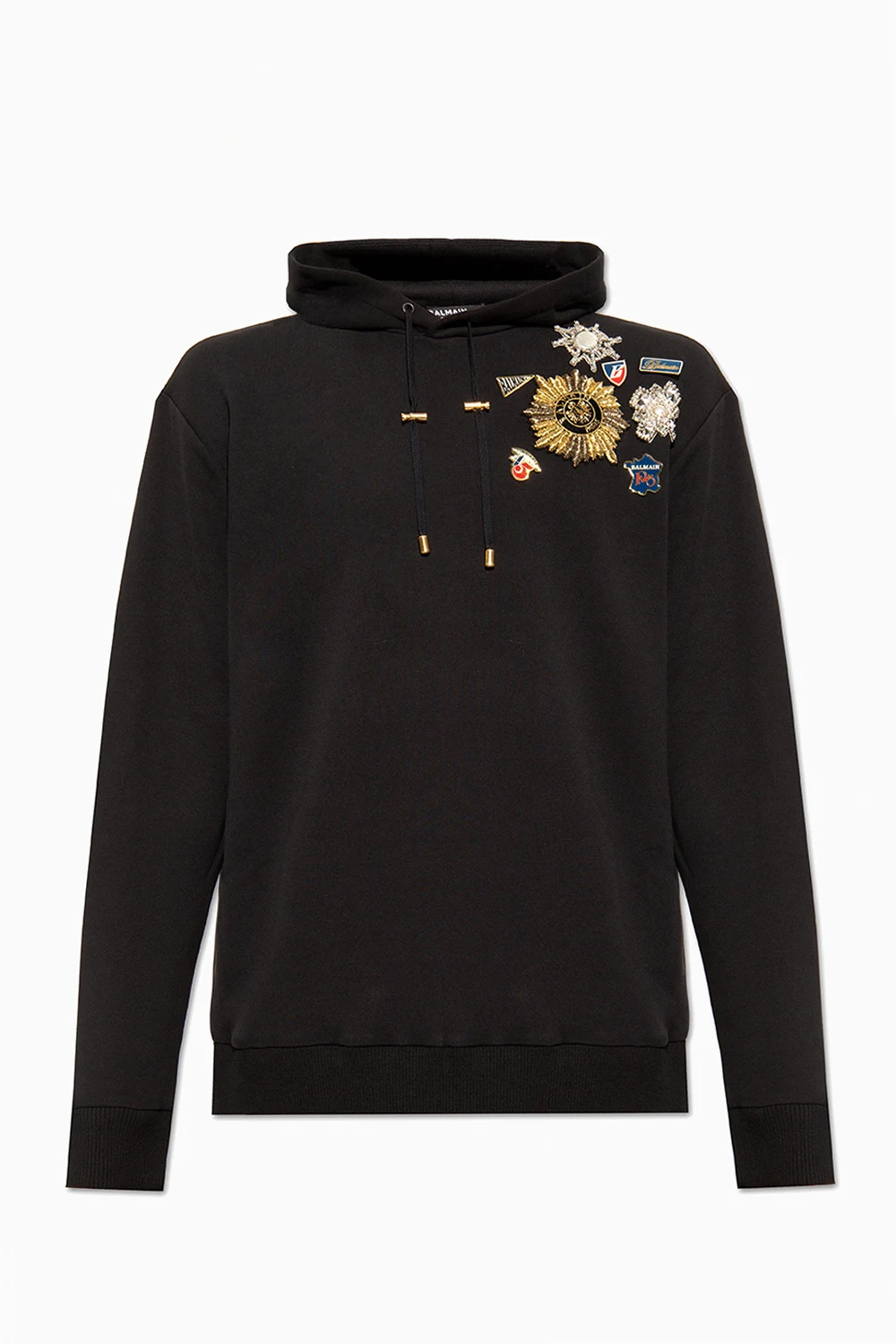 Hoodie with pins