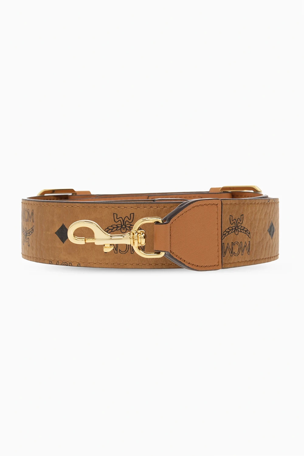 Bag strap with monogram