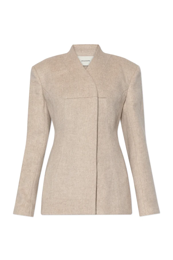 beige Wool blazer
