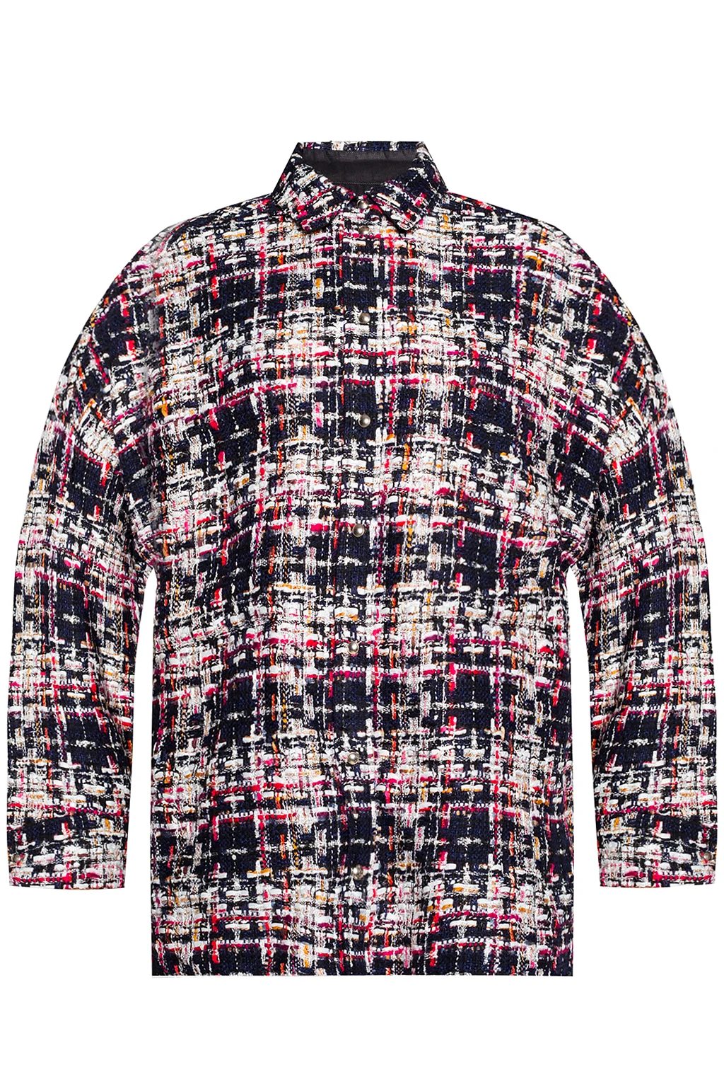 Tweedowa kurtka typu 'oversize'