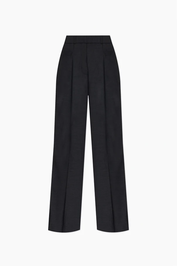 GREY Pleated trousers