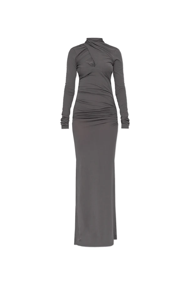 GREY Long bodycon dress