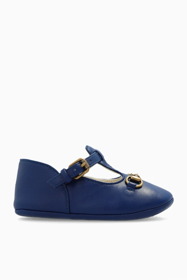 NAVY BLUE Leather shoes