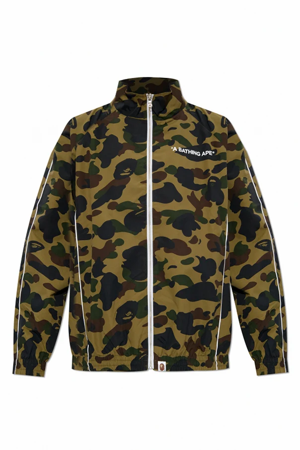 GREEN Light jacket with "moro" pattern