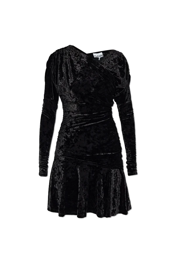SCHWARZ Samtkleid