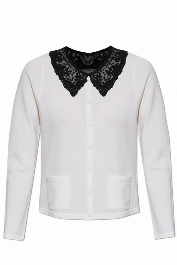 cream Cardigan `Ivory`